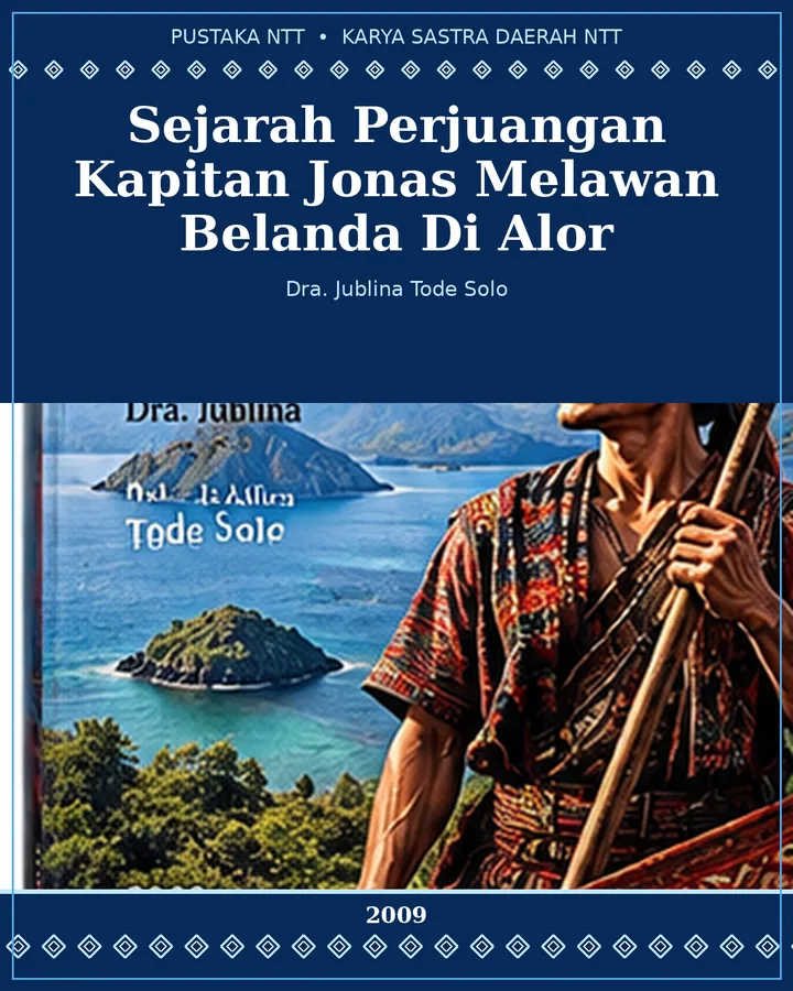 Sampul Sejarah Perjuangan Kapitan Jonas Melawan Belanda di Alor